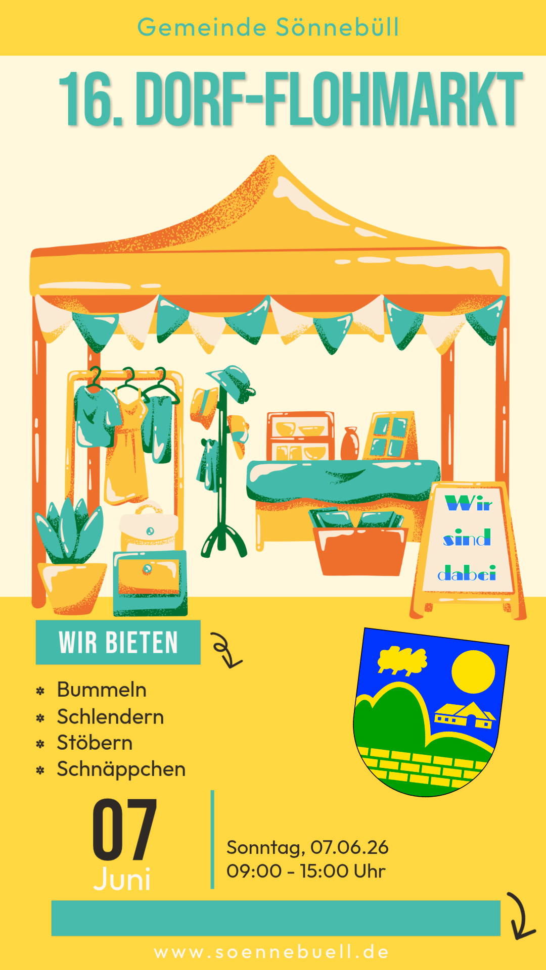 2026 Werbung Dorfflohmarkt