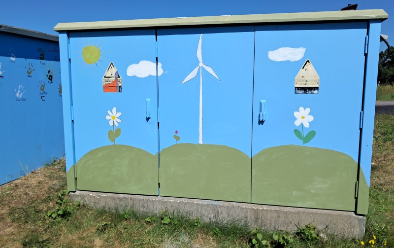 Stromkästen verschönern