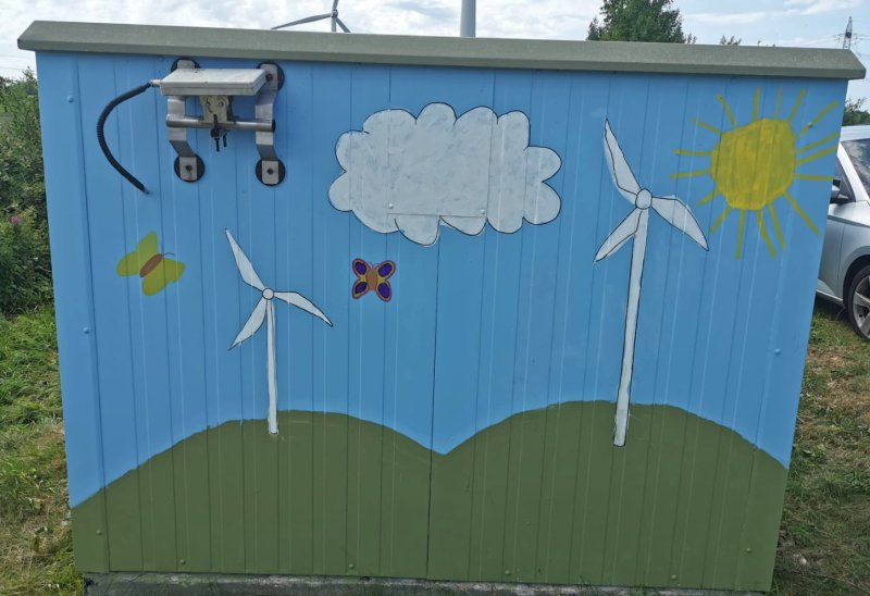 Stromkästen verschönern