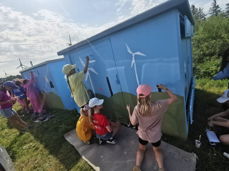 Stromkästen verschönern